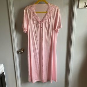 Vintage Pink Dressing Gown